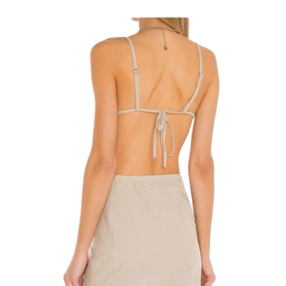 OW Collection Iris Skirt Set Light Beige L/XL - Picture 2 of 11